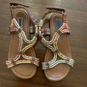 Girls Steve Madden Braided Sandals